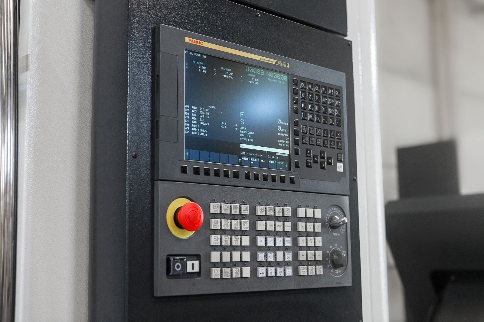 PAINEL OPERACIONAL FANUC